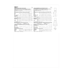 Simplicity Pattern SS9617 Children's And Girls' Jumpsuit, Romper And Dress -Sewing Supplies Store S9617 envelope back scaled