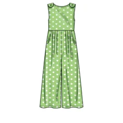 Simplicity Pattern SS9617 Children's And Girls' Jumpsuit, Romper And Dress -Sewing Supplies Store S9617 product hires 04 scaled