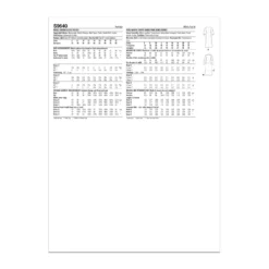 Simplicity Pattern S9640 Misses' Sleeve Dress -Sewing Supplies Store S9640 envelope back scaled