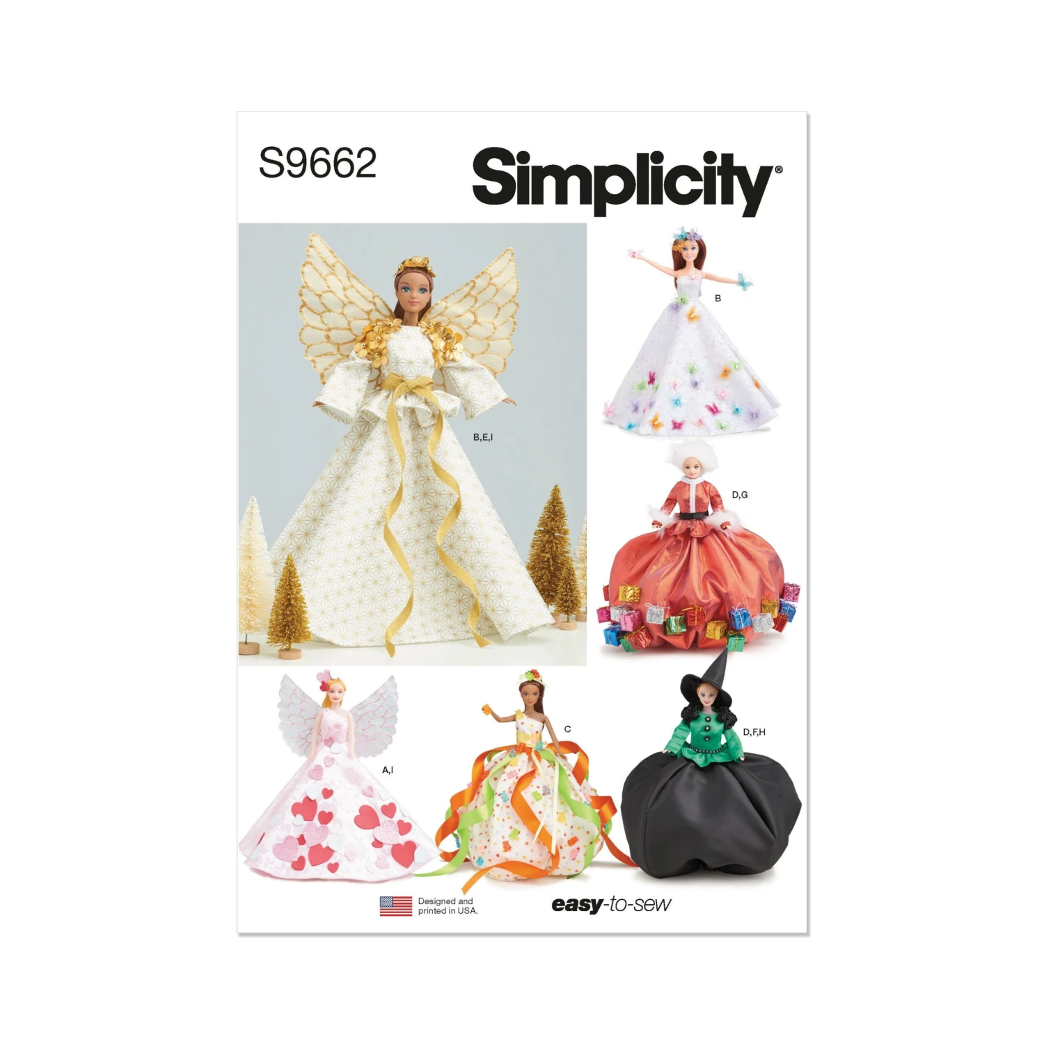 Simplicity Pattern 9662 Undefined Doll Clothes 1 Simplicity Pattern 9662 Undefined Doll Clothes