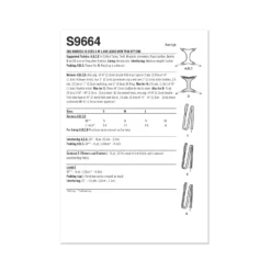 Simplicity Pattern 9664 Pet Accessories -Sewing Supplies Store S9664 envelope back scaled