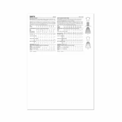 Simplicity Pattern 9676 Misses Dress -Sewing Supplies Store S9676 envelope back scaled