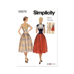 Simplicity Pattern 9676 Misses Dress