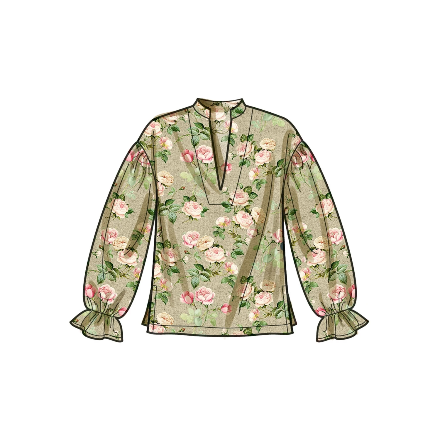 Simplicity Pattern 9681 Misses & Plus Size Top/Vest 8 Simplicity Pattern 9681 Misses & Plus Size Top/Vest - Image 8