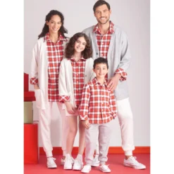 Simplicity Pattern 9691 Unisex Sleepwear -Sewing Supplies Store S9691 product hires 01 scaled
