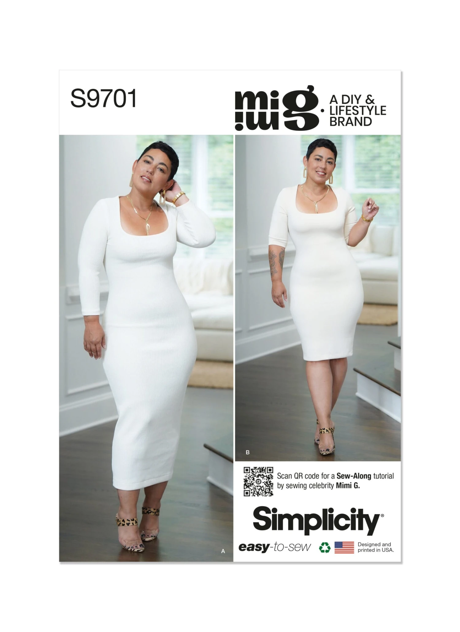 Simplicity Pattern S9701 Misses Dress 1 Simplicity Pattern S9701 Misses Dress
