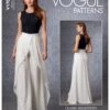 Vogue Pattern V1702 Misses' Pants
