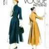 Vogue Pattern V1738 Misses' Wide-Collar, Fit-and-Flare Dress
