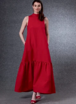 Vogue Pattern V1802 Misses' Dresses -Sewing Supplies Store V1802 product hires 03 scaled