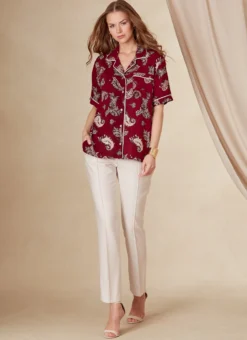 Vogue Pattern V1827 Unisex Shirts -Sewing Supplies Store V1827 product hires 04 scaled