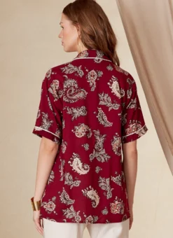 Vogue Pattern V1827 Unisex Shirts -Sewing Supplies Store V1827 product hires 06 scaled