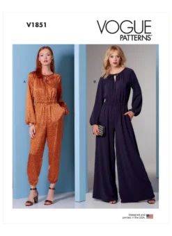 Vogue Pattern V1851 Misses/Petite Jumpsuit