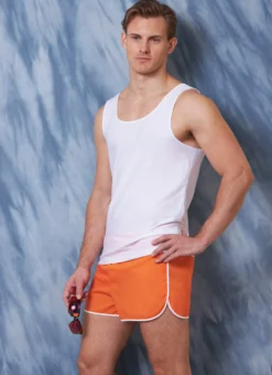 Vogue Pattern V1897 Men's Swimsuits And Tank Top -Sewing Supplies Store V1897 product hires 02 scaled