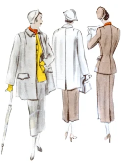 Vogue V1932 Misses' Suit And Coat -Sewing Supplies Store V1932 01 scaled