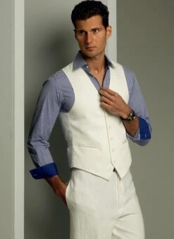 Vogue Pattern V8987 Men's Vest 11 Vogue Pattern V8987 Men's Vest -Sewing Supplies Store V8987 04