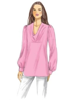 Vogue Pattern V9006 Misses' Top -Sewing Supplies Store V9006 03