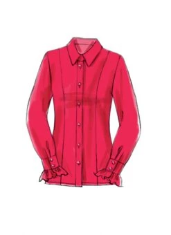 Vogue Pattern V9029 Misses' Blouse -Sewing Supplies Store V9029 12