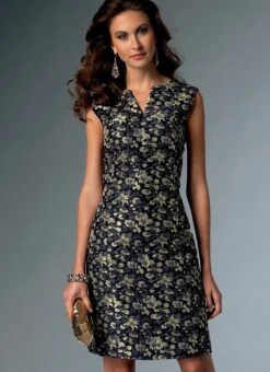 Vogue Pattern V9050 Misses'/Misses' Petite Dress -Sewing Supplies Store V9050 03