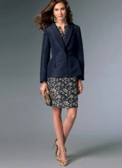 Vogue Pattern V9050 Misses'/Misses' Petite Dress -Sewing Supplies Store V9050 05