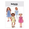 Butterick Pattern B4176 Children's/Girls' Top, Dress, Shorts And Pants