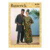 Butterick Pattern B6748 Unisex Tunic, Caftan, Pants, Hat And Head Wrap XM (S-M-L)