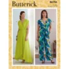 Butterick Pattern B6756 Misses' Dress, Jumpsuit And Sash