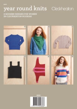 Cleckheaton Year Round Knits Pattern Book 3018 -Sewing Supplies Store cleckheaton 3018 year round knits 16pp spreads 16 back cover 44577aab 2537 433f a5ab 5ee589736bf0