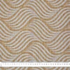 Metallic Print Hessian Fabric, Waves- Width 129.5cm