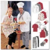 McCall's Pattern M2233 Misses' And Men's Jacket, Shirt, Apron, Pull-On Pants, Neckerchief And Hat