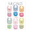 McCall's Pattern M6108 Infants' Bibs And Diaper Covers