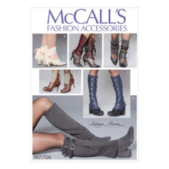 McCall's Pattern M7706 Misses' Spats
