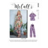 McCall's Pattern M8056 Misses' Robe, Belt, Tops, Shorts And Pants