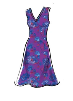 McCall's Pattern M8064 Misses' Knit Dresses With V, Crew Or Scoop Necklines -Sewing Supplies Store m8064 product 02 d0cb88bc 1b02 42a1 a282 43d6bee16fc4