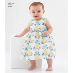 Newlook Pattern 6568 Babies' Dress, Romper And Jacket -Sewing Supplies Store new look baby sportswear pattern 6568 av2 2082b963 6522 4f0b adff bd3d0365d99f