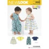 Newlook Pattern 6568 Babies' Dress, Romper And Jacket