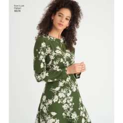 Newlook Pattern 6574 Misses' Dresses -Sewing Supplies Store new look frock dress wrap pattern 6574 AV2 scaled