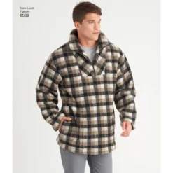 Newlook Pattern 6588 Unisex Tops -Sewing Supplies Store new look unisex sweaters pattern 6588 AV1 scaled