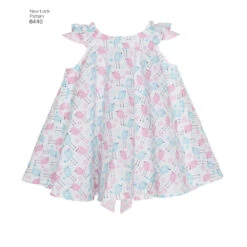 Newlook Pattern 6440 Babies' Romper And Sundress With Panties -Sewing Supplies Store newlook babies pattern 6440 av1b 512deff1 3bd1 43e0 9d86 b0477e585920