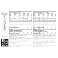 Newlook Pattern 6440 Babies' Romper And Sundress With Panties -Sewing Supplies Store newlook babies pattern 6440 envelope back d69e12ae 3733 4889 a76e 58544e1f9b8a