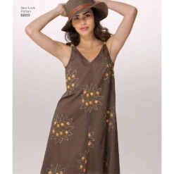 Newlook Pattern 6889 Misses Easy 2-Hour* Pullover Dress -Sewing Supplies Store newlook dresses pattern 6889 av1a 68f21b76 9f22 4272 acea 029d38259710