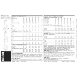 Newlook Pattern 6889 Misses Easy 2-Hour* Pullover Dress -Sewing Supplies Store newlook dresses pattern 6889 envelope back aac54fa5 d045 44ca 8f37 607f9c4bd5a7