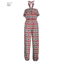 Newlook Pattern 6389 Girls' Easy Jumpsuit, Romper And Dresses -Sewing Supplies Store newlook girls pattern 6389 av1a
