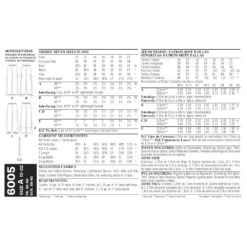 Newlook Pattern 6005 Misses' Pants -Sewing Supplies Store newlook skirts pants pattern 6005 envelope back 79a37ef2 8b6d 4dca ada3 87c7055926dd