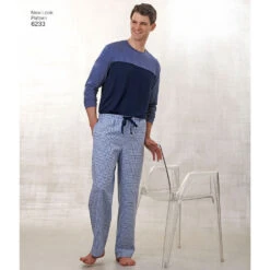 Newlook Pattern 6233 Unisex Pants, Robe And Knit Tops -Sewing Supplies Store newlook unisex scrubs pattern 6233 av2 3fec3ed6 ace9 4941 a444 c9daffd6687a