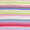 Printed Striped Satin Fabric, Multi Stripe- Width 148cm