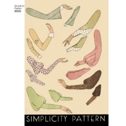 Simplicity Pattern 8695 Women's Vintage Set Of Sleeves -Sewing Supplies Store simplicity vintage sleeves 1930s pattern 8695 AV1 scaled